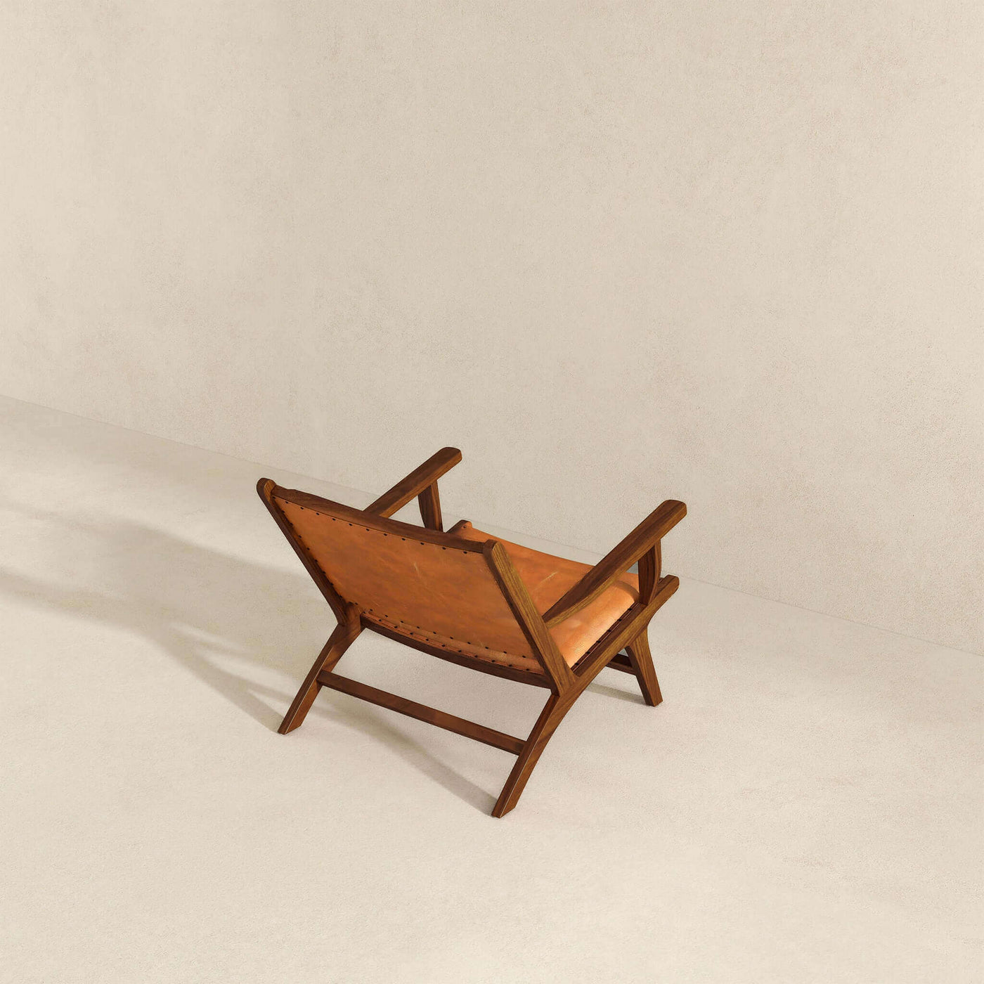 Andrew Leather Arm Chair | Tan