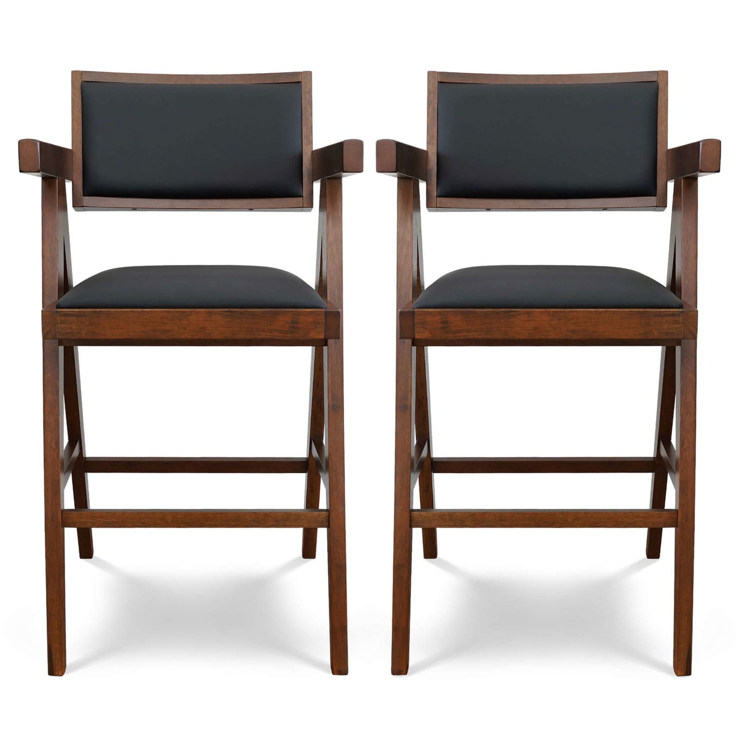 Arthur Counter Chair (Set of 2) | Black