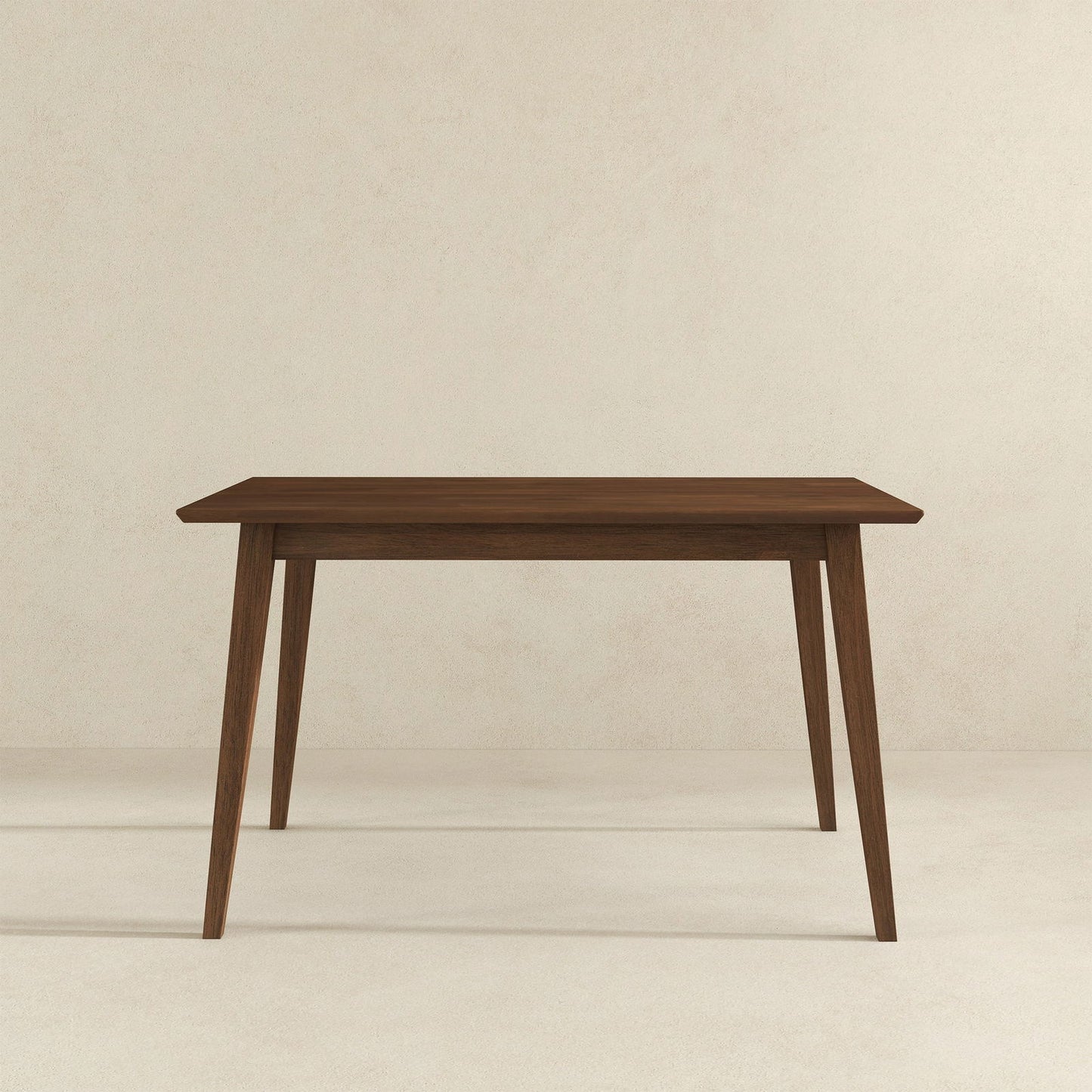 Lewis 47" Wooden Dining Table | Walnut