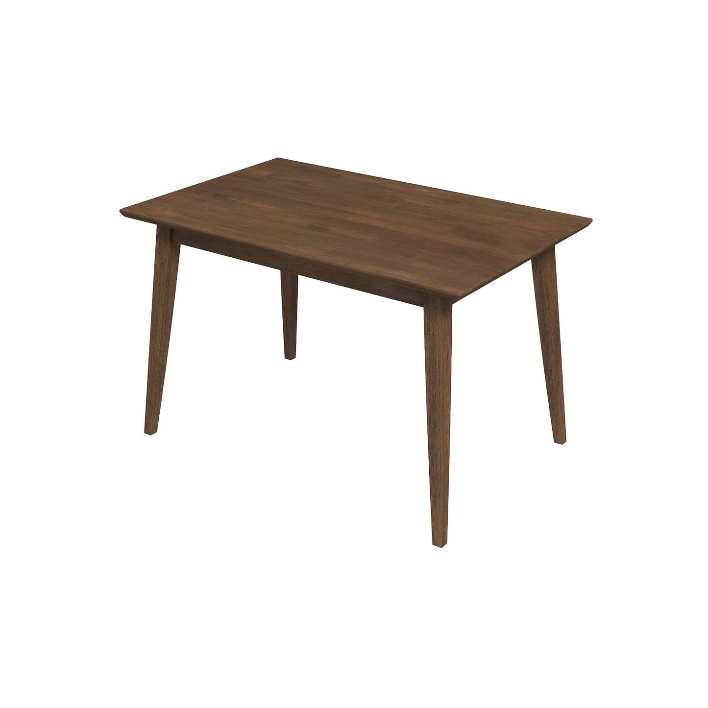 Lewis 47" Wooden Dining Table | Walnut