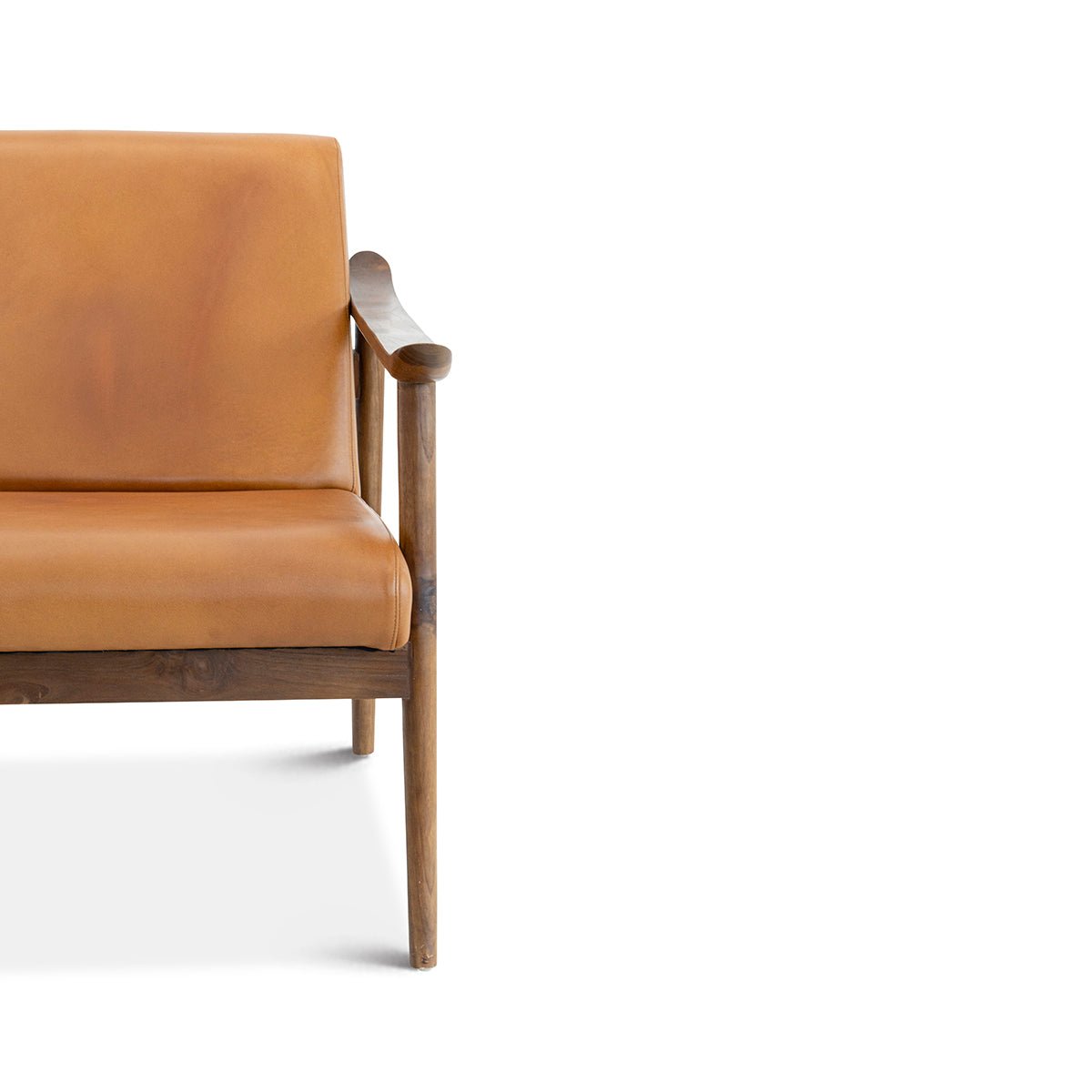 Margot Leather Lounge Chair | Antique Tan