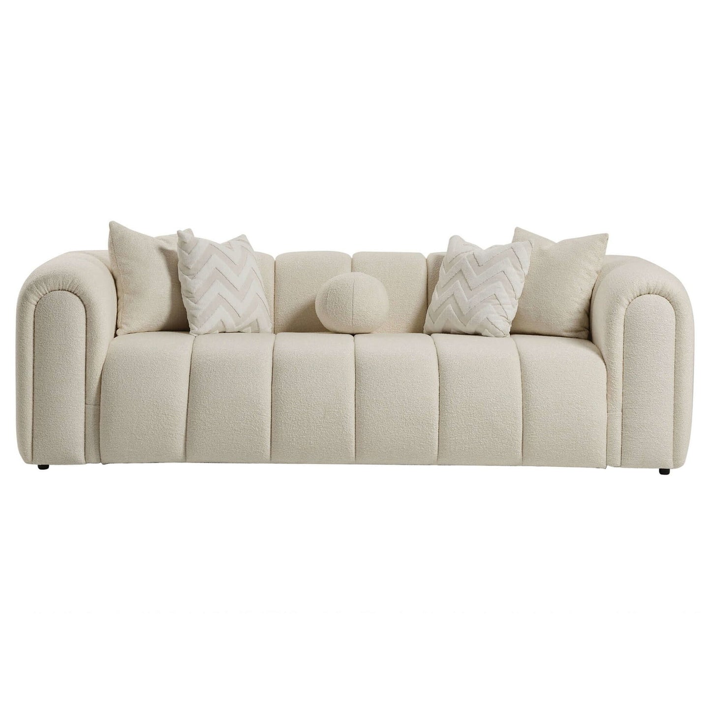 Modesto Tufted Boucle Sofa | Ivory