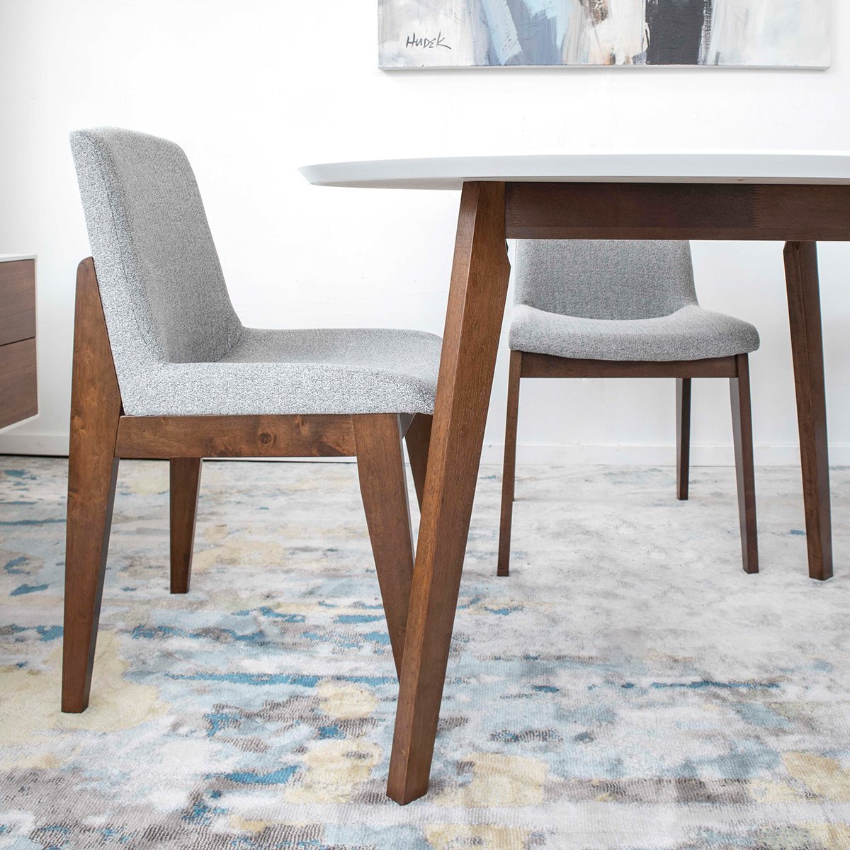Venice Dining Chairs (Set of 2) | Light Gray