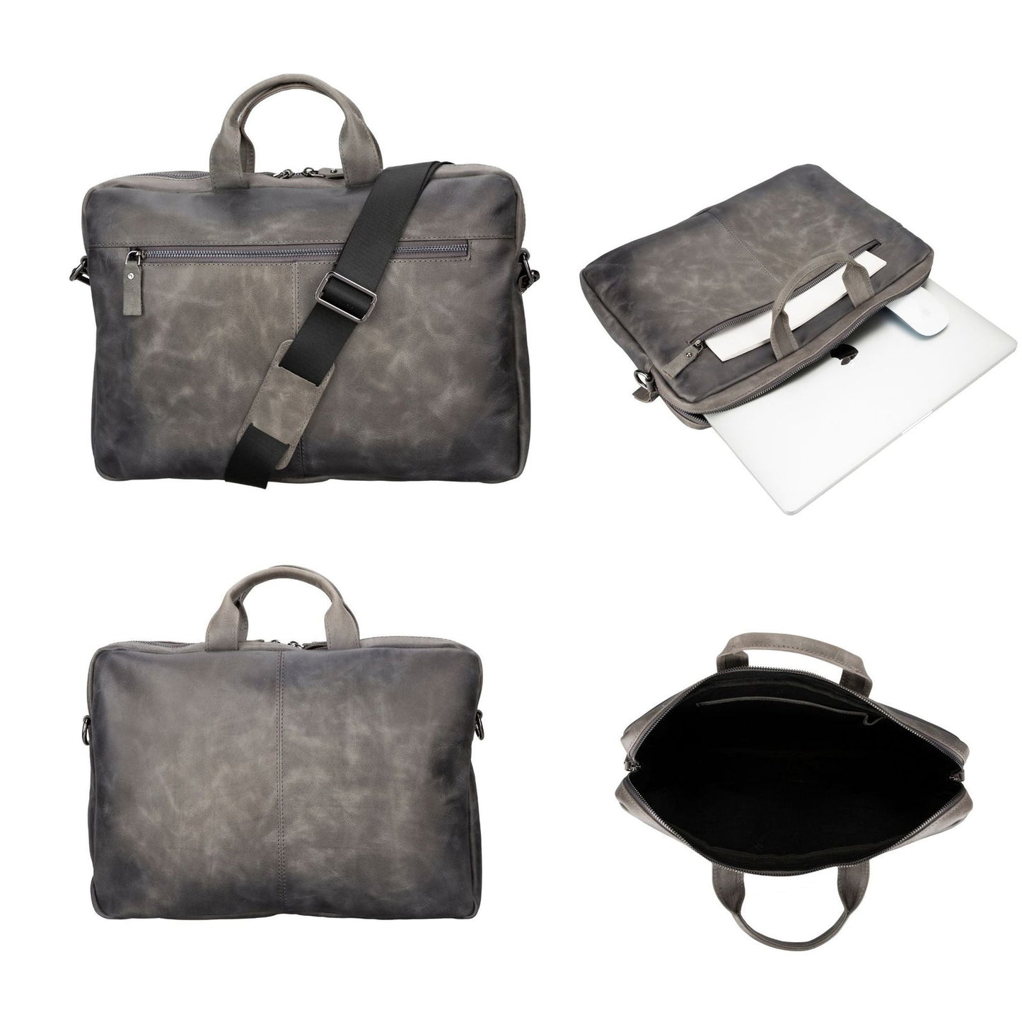 Afton Leather MacBook Sleeve Bag