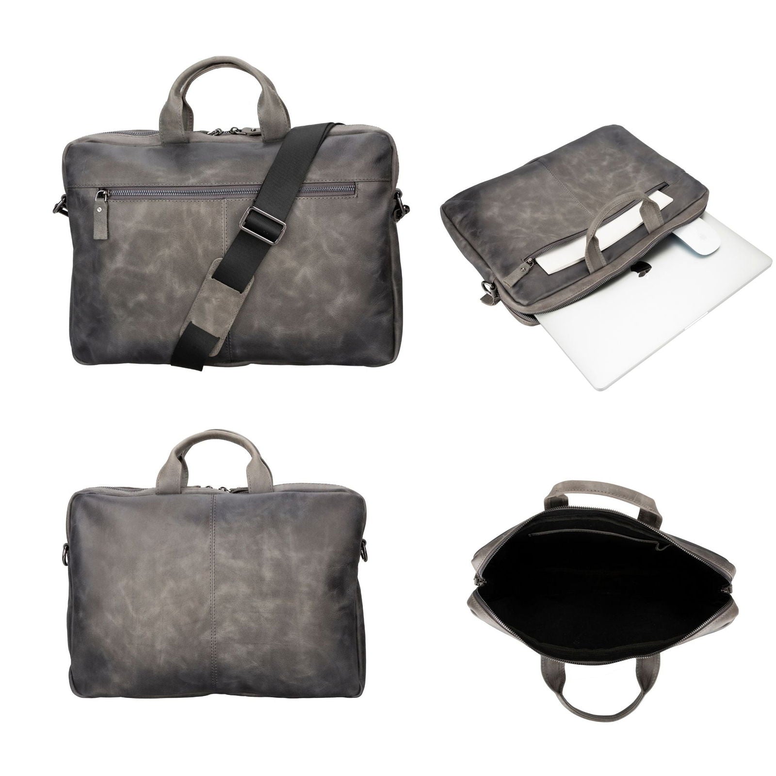 Afton Leather MacBook Sleeve Bag