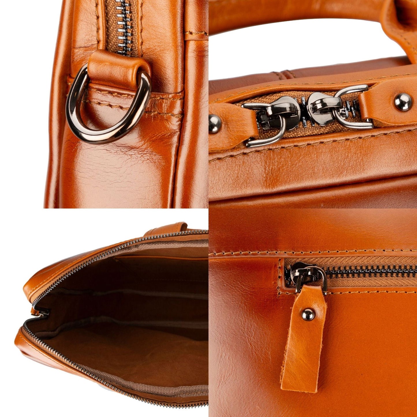 Afton Leather MacBook Sleeve Bag