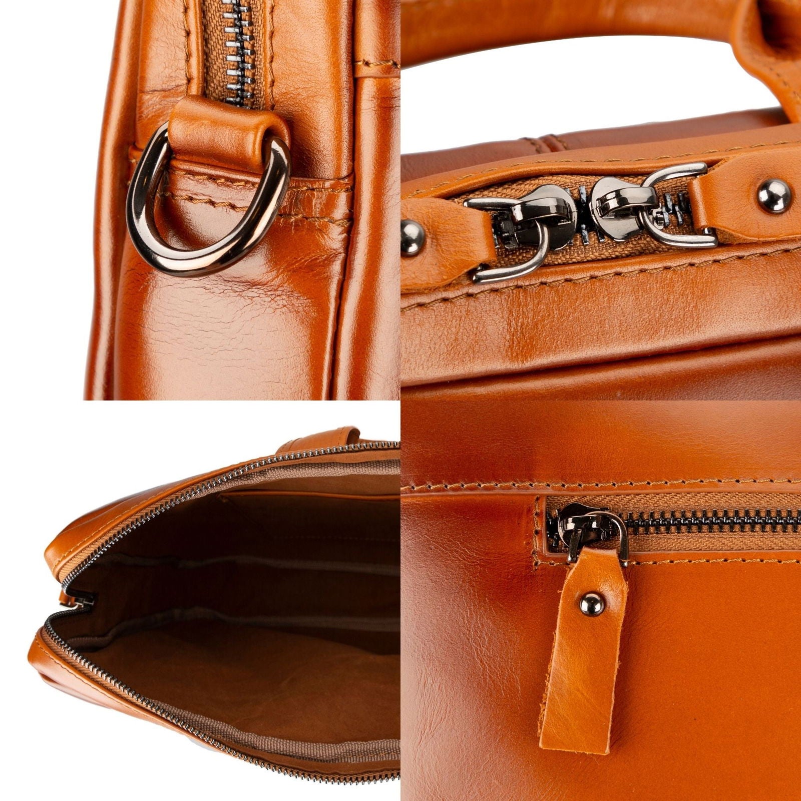 Afton Leather MacBook Sleeve Bag