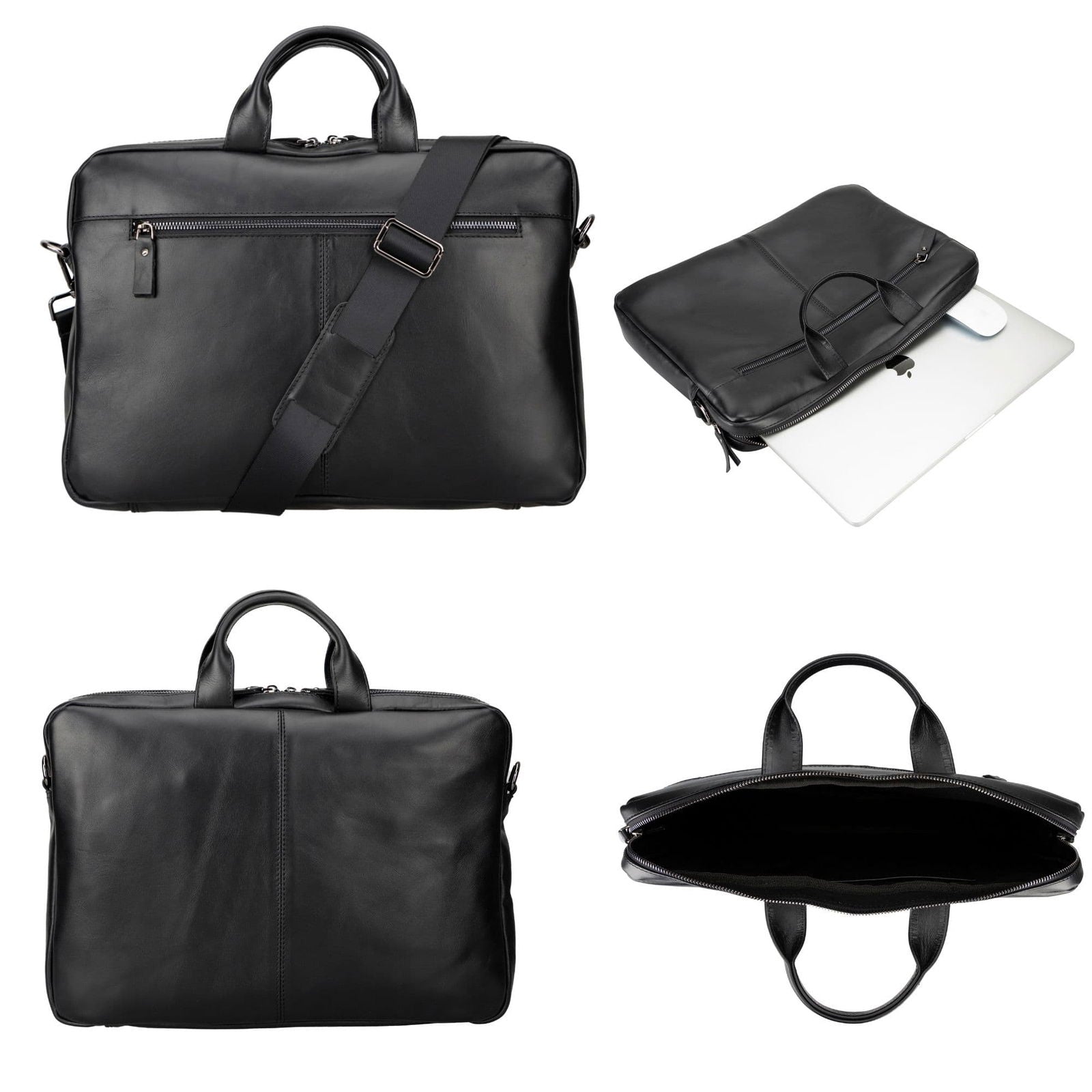 Afton Leather MacBook Sleeve Bag