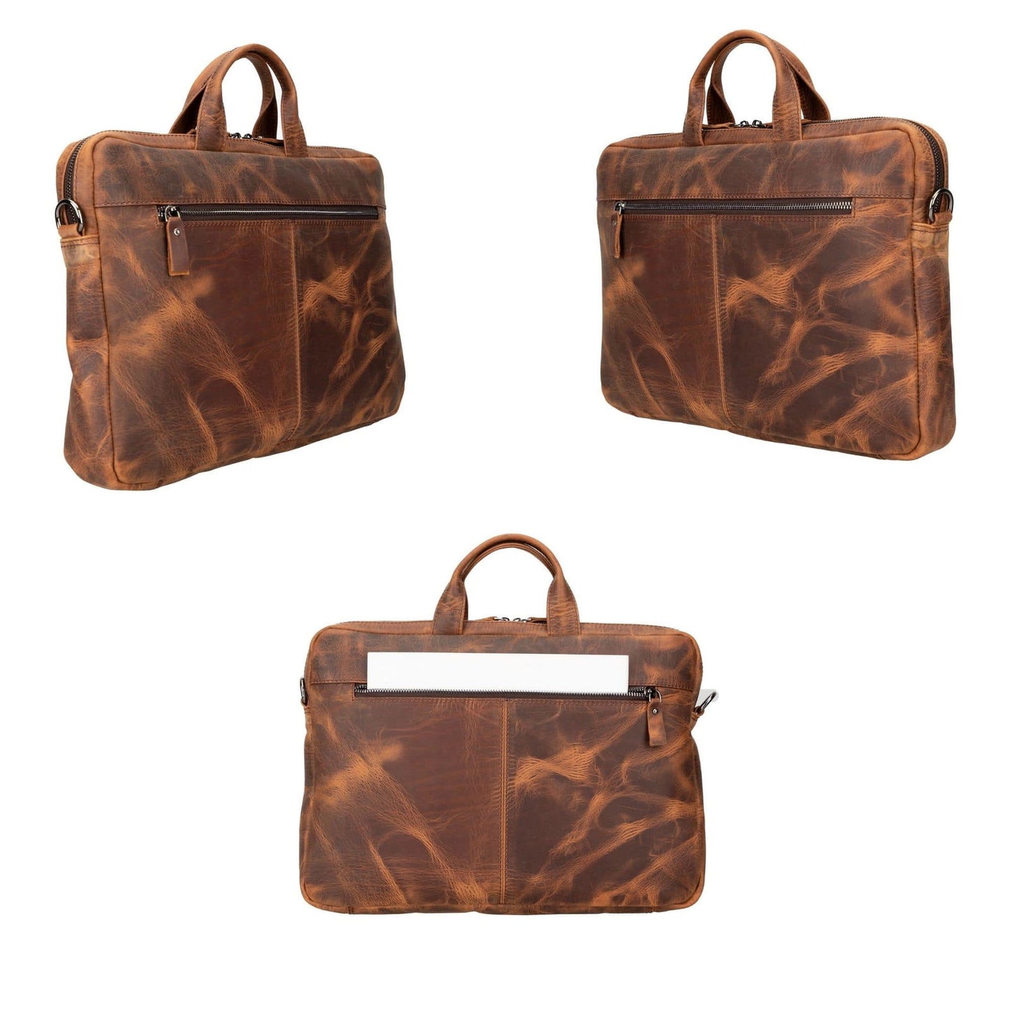 Afton Leather MacBook Sleeve Bag