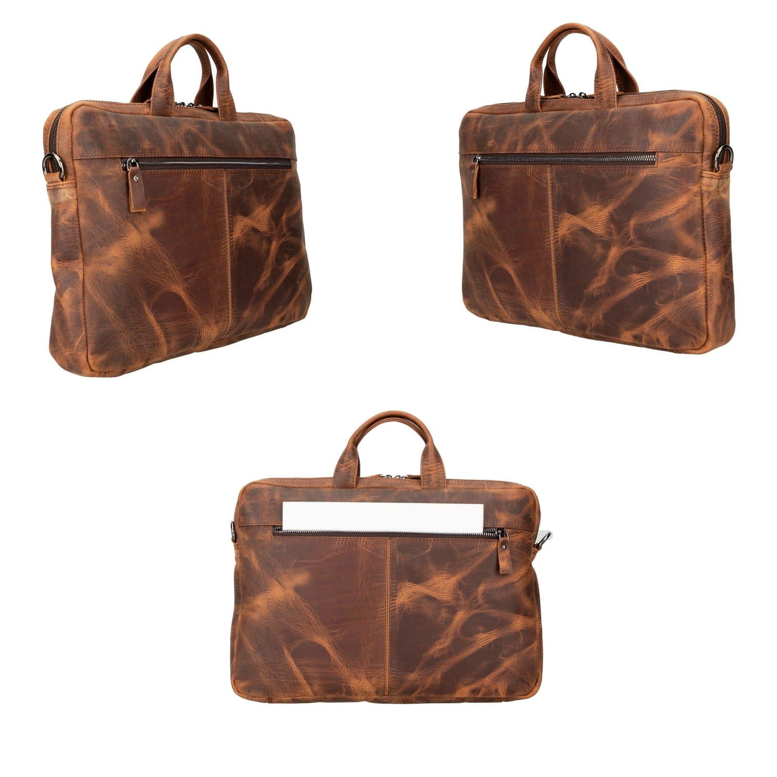 Afton Leather MacBook Sleeve Bag