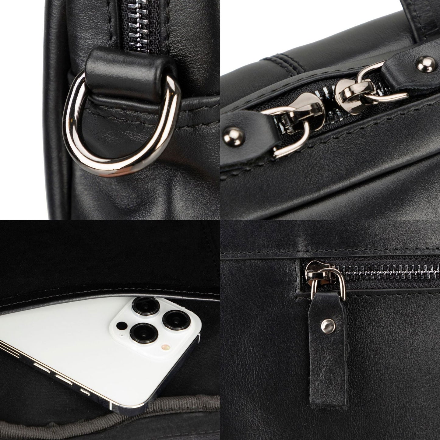 Afton Leather MacBook Sleeve Bag