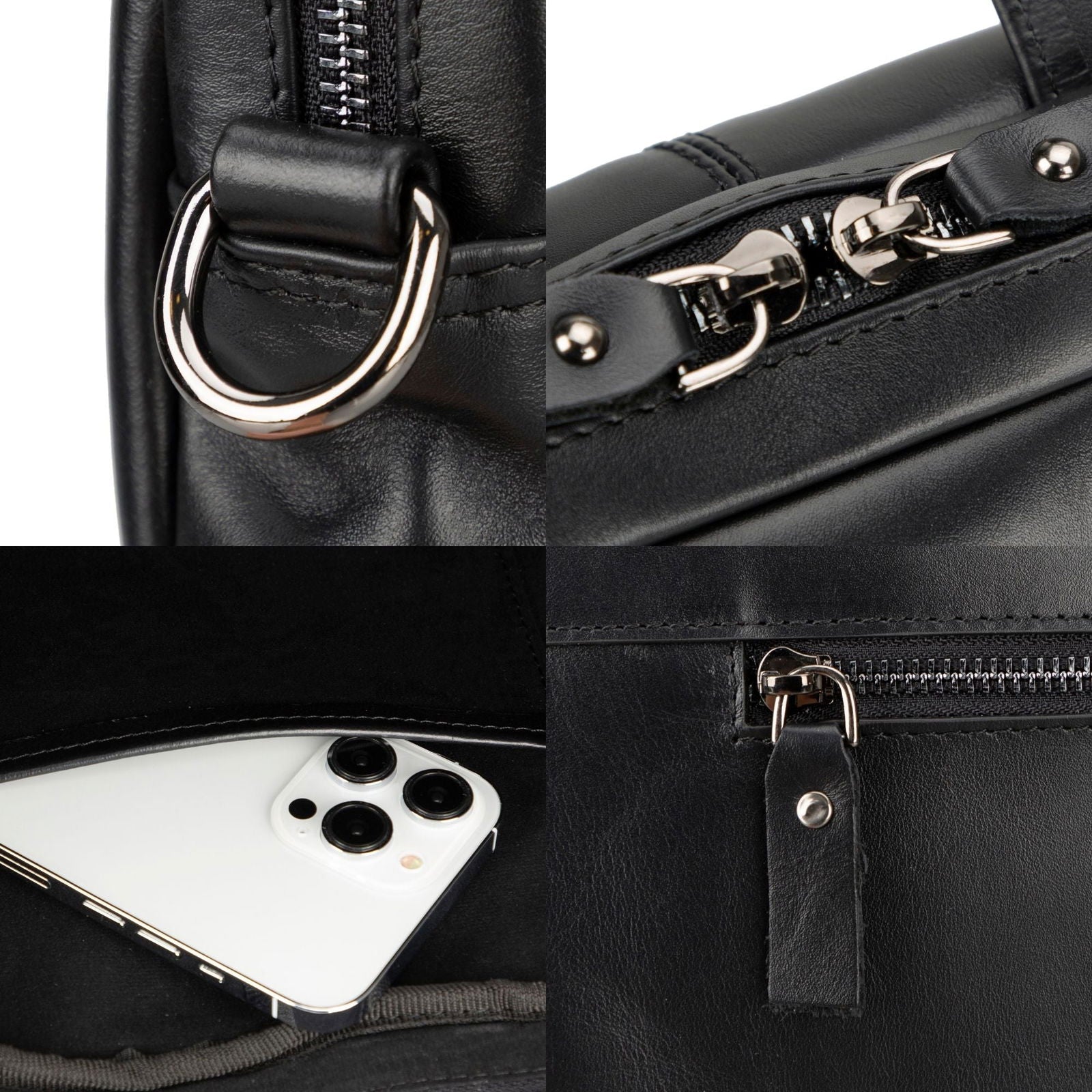 Afton Leather MacBook Sleeve Bag