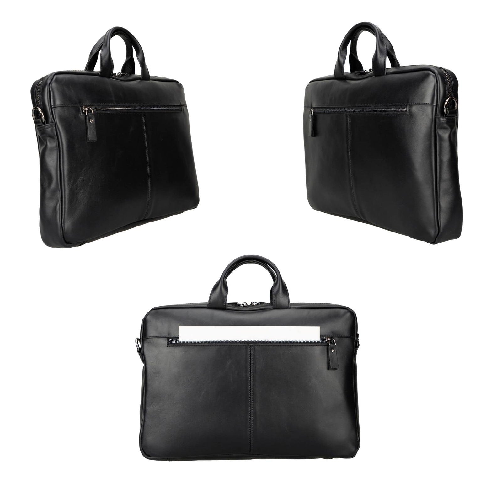 Afton Leather MacBook Sleeve Bag