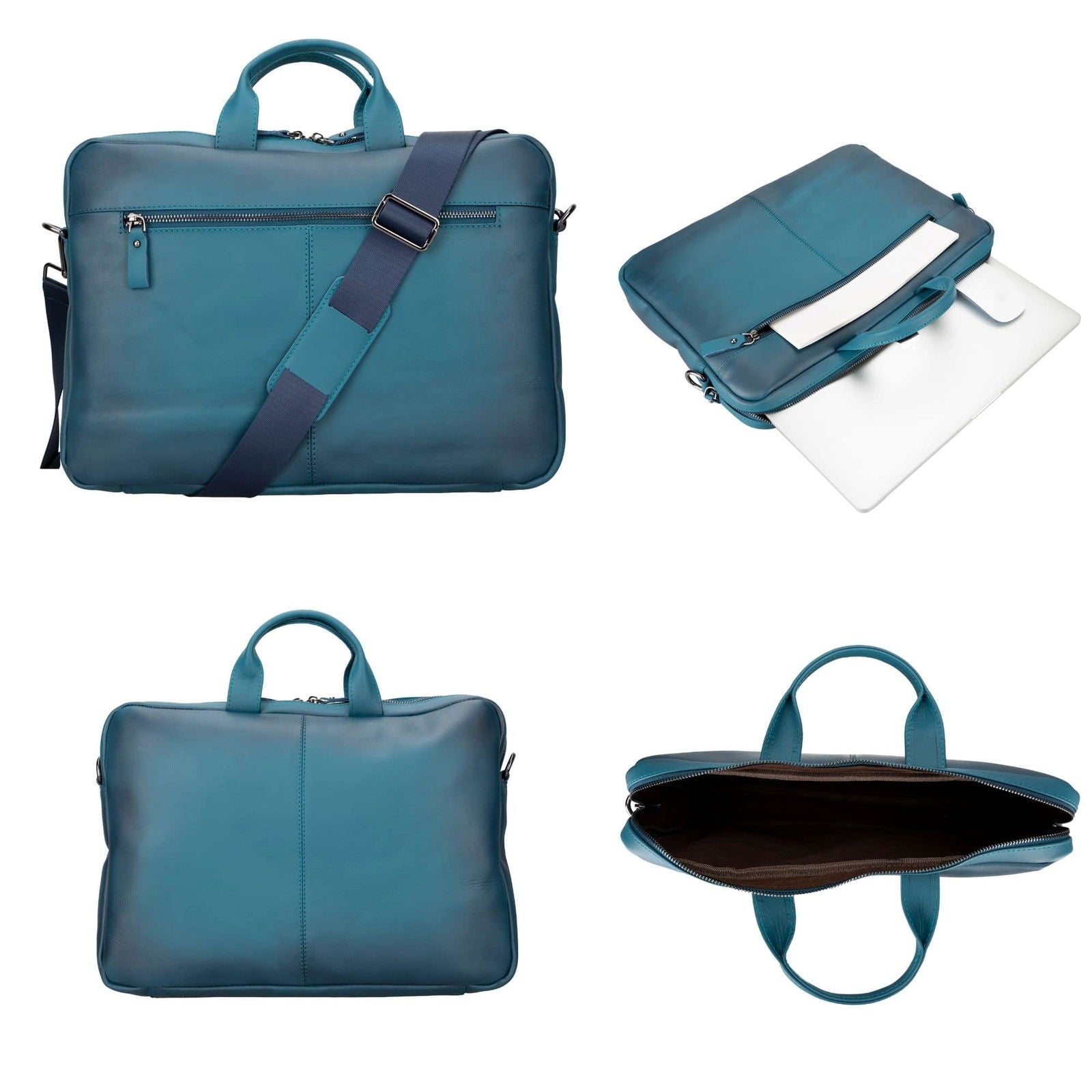 Afton Leather MacBook Sleeve Bag