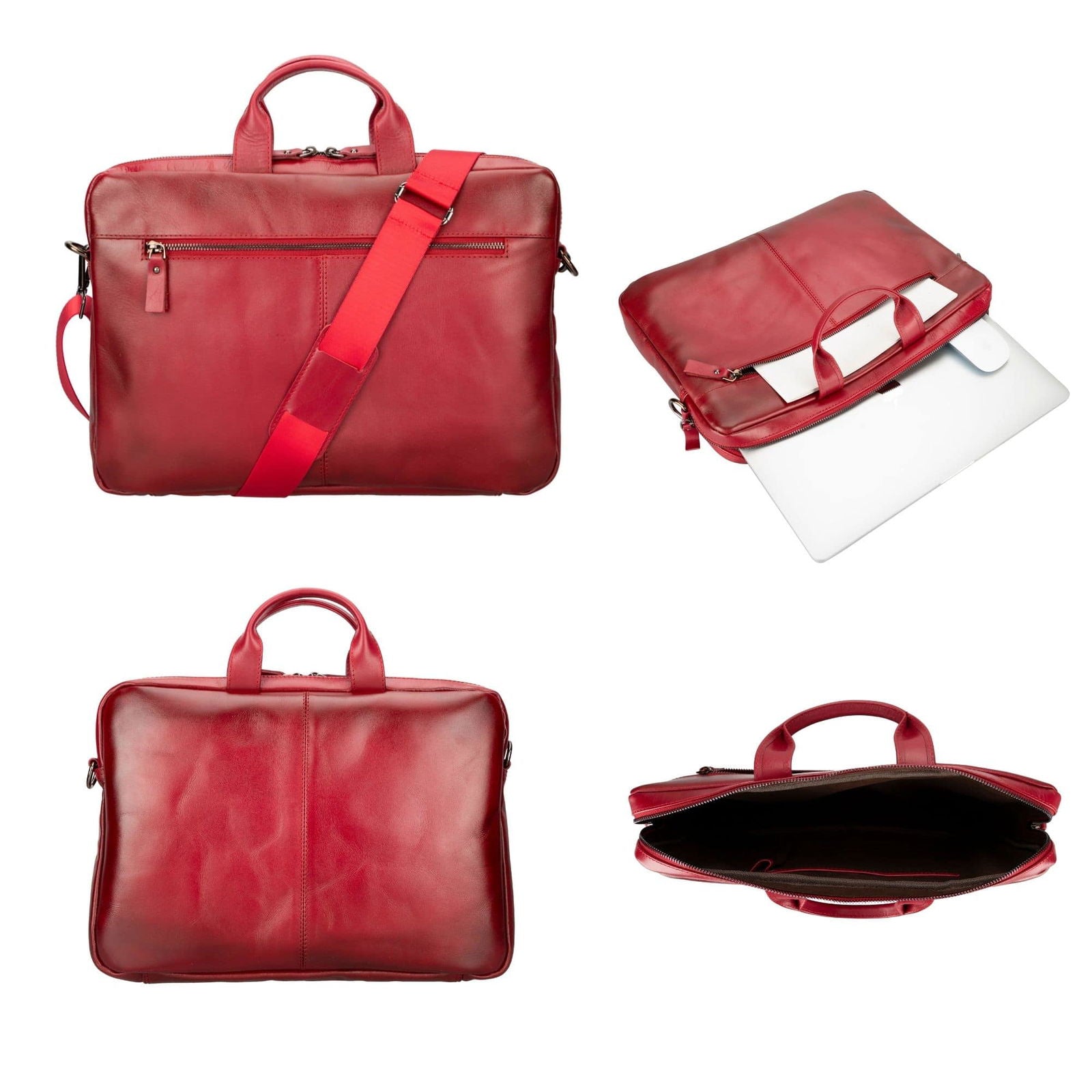 Afton Leather MacBook Sleeve Bag