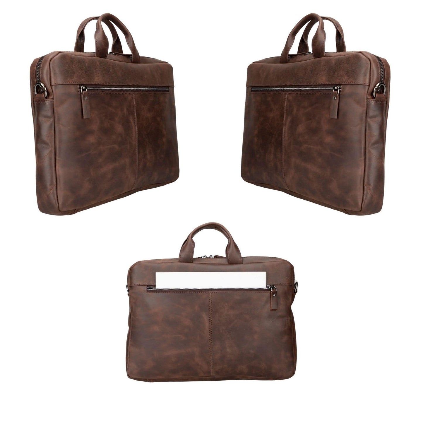 Afton Leather MacBook Sleeve Bag