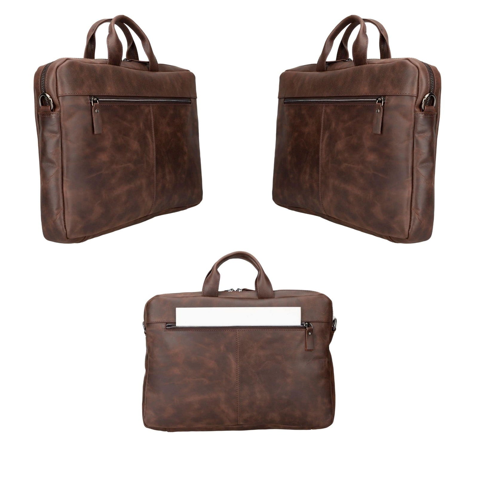 Afton Leather MacBook Sleeve Bag