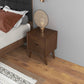 Alexandria Night Stand with 2 Drawers | Brown