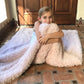 Angel Plush Blanket |  Big - Dusky Pink