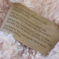 Angel Plush Blanket |  Big - Dusky Pink
