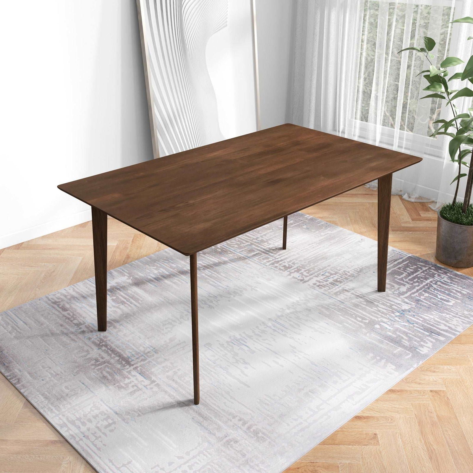 Ariel Large Dining Table | Walnut