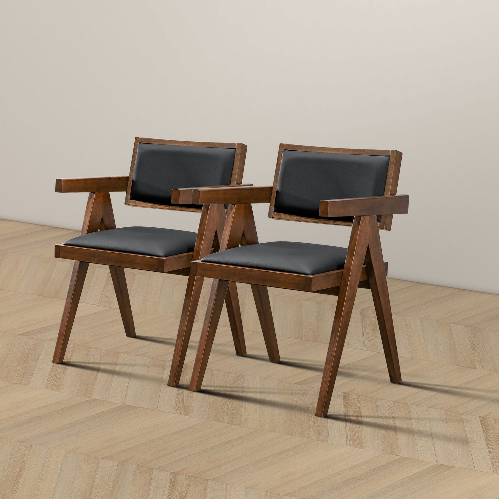 Arthur Dining Chair (Set of 2) | Black