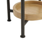 Beaumont End Table | White/Natural