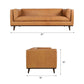 Brooklyn Leather Sofa | Tan