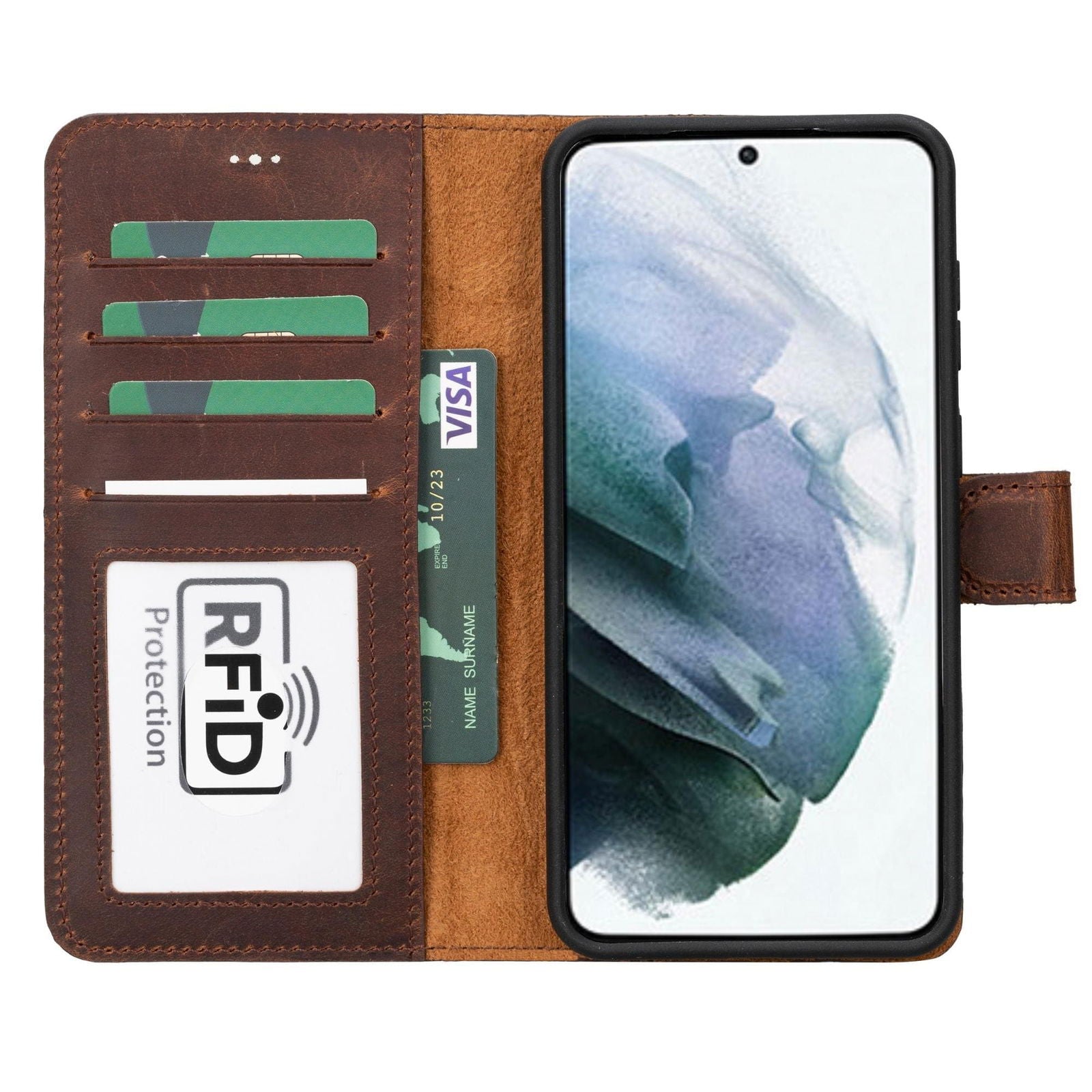 Buffalo Samsung Galaxy S20 Series Detachable Leather Wallet Case