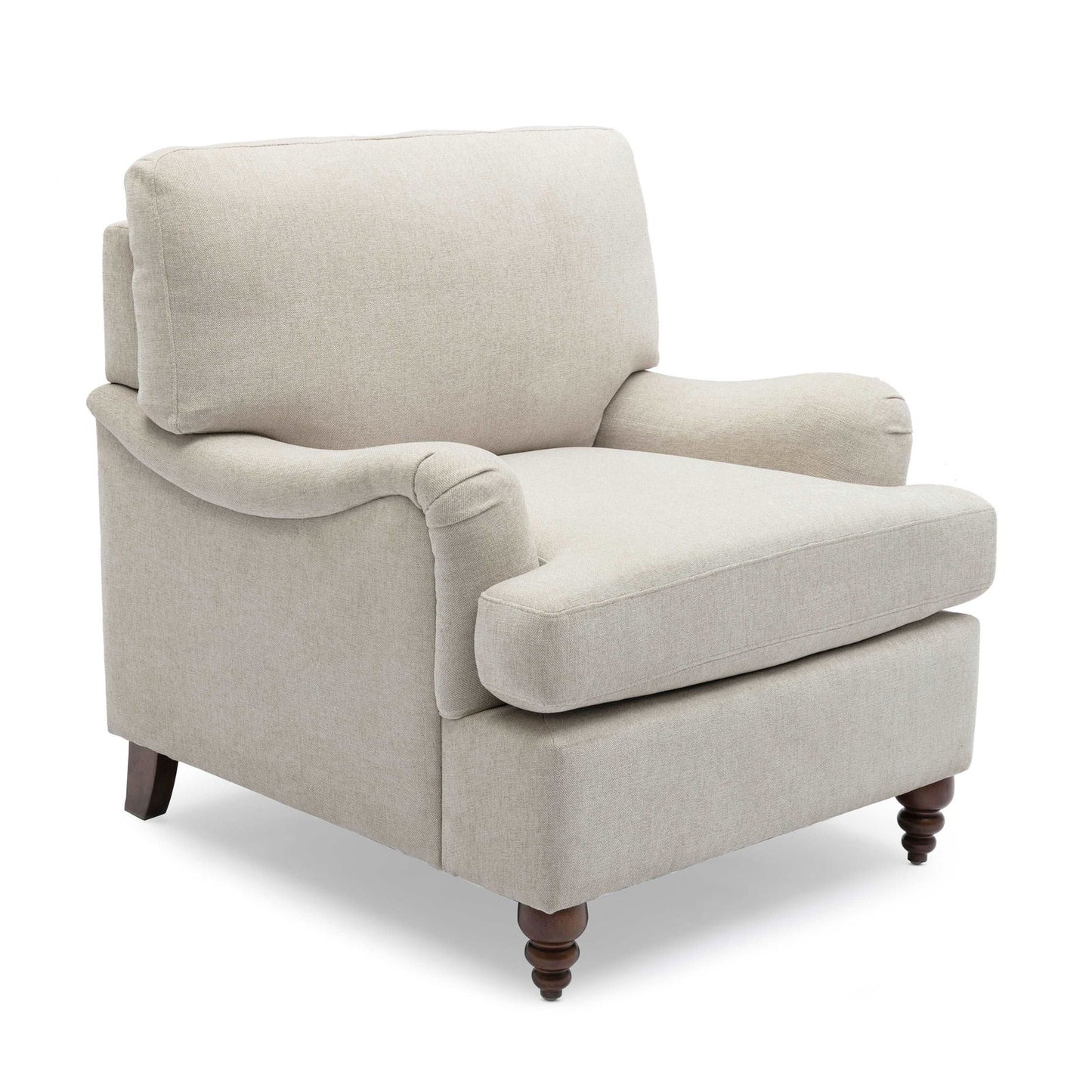 Candor Arm Chair, Light Beige