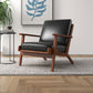 Chandler Lounge Chair | Black Leather