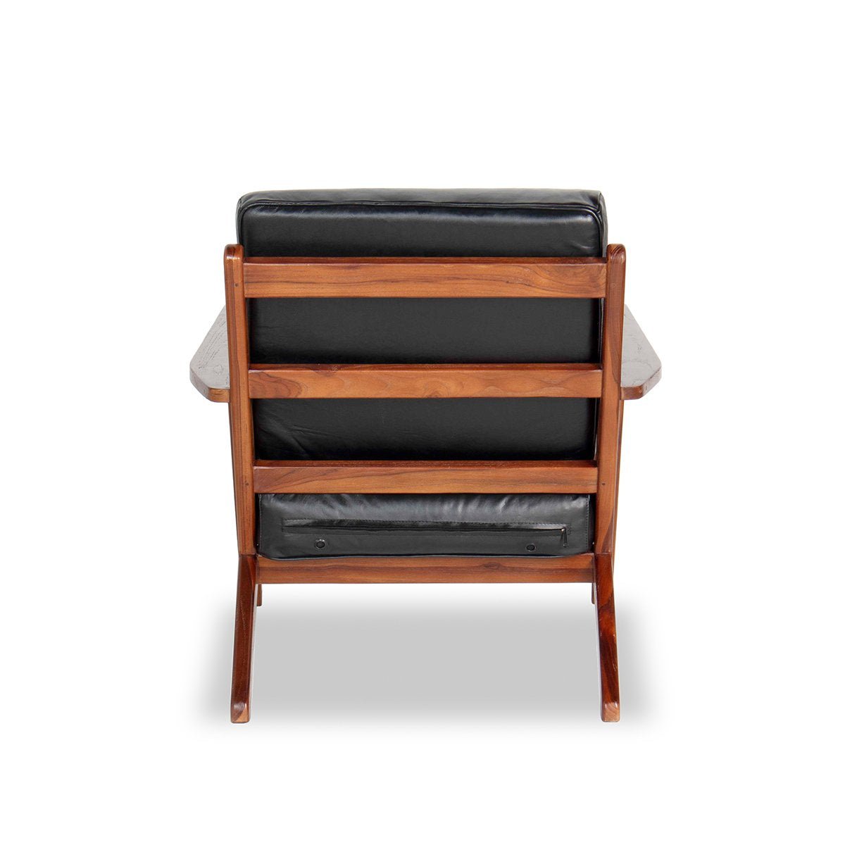 Chandler Lounge Chair | Black Leather