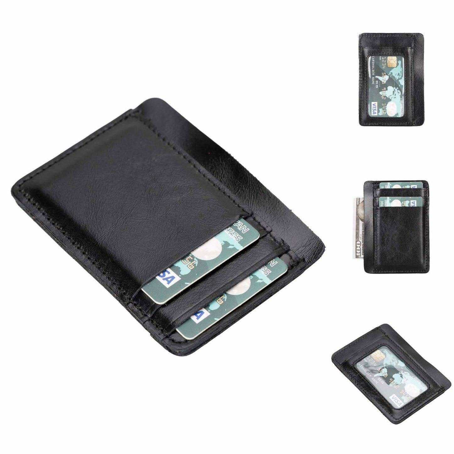 Cody Leather Card Holder and Wallet