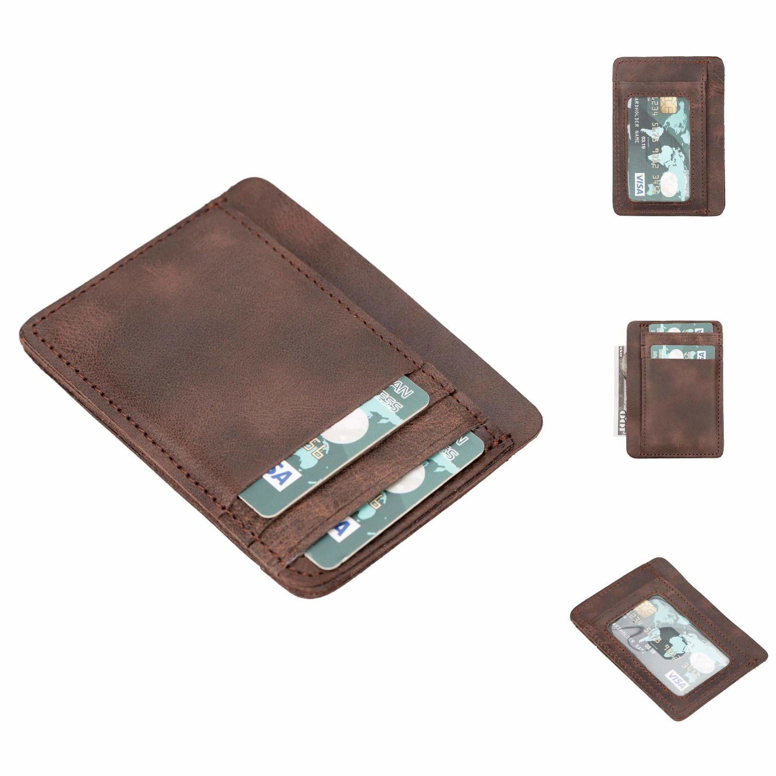 Cody Leather Card Holder and Wallet