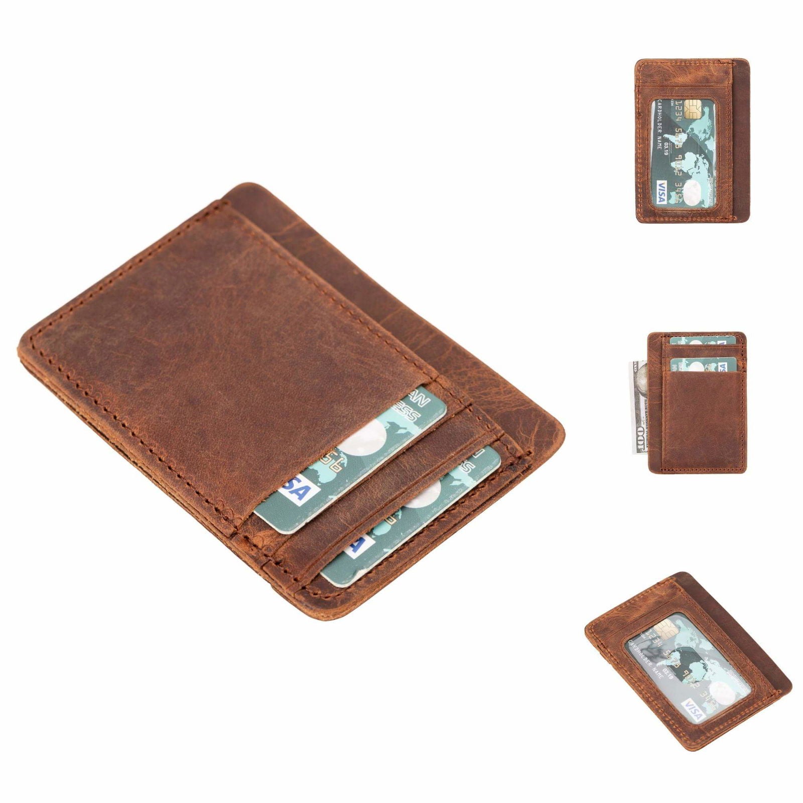 Cody Leather Card Holder and Wallet