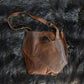 Cross Over Leather Tote