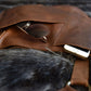 Cross Over Leather Tote