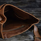 Cross Over Leather Tote