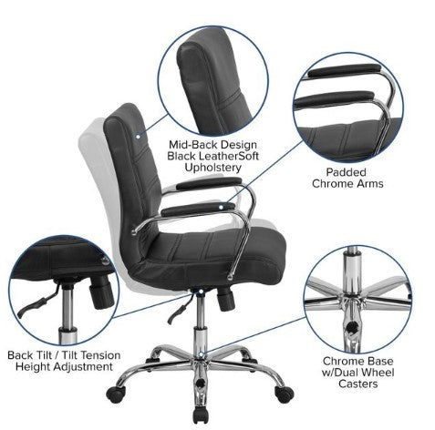 Executive Leather Office Chair