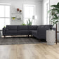 Fairfield Symmetrical Corner Sofa | Dark Grey