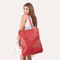 Fold n Hold Leather Tote
