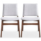 Gregory Fabric Dining Chair (Set of 2) | Light Gray