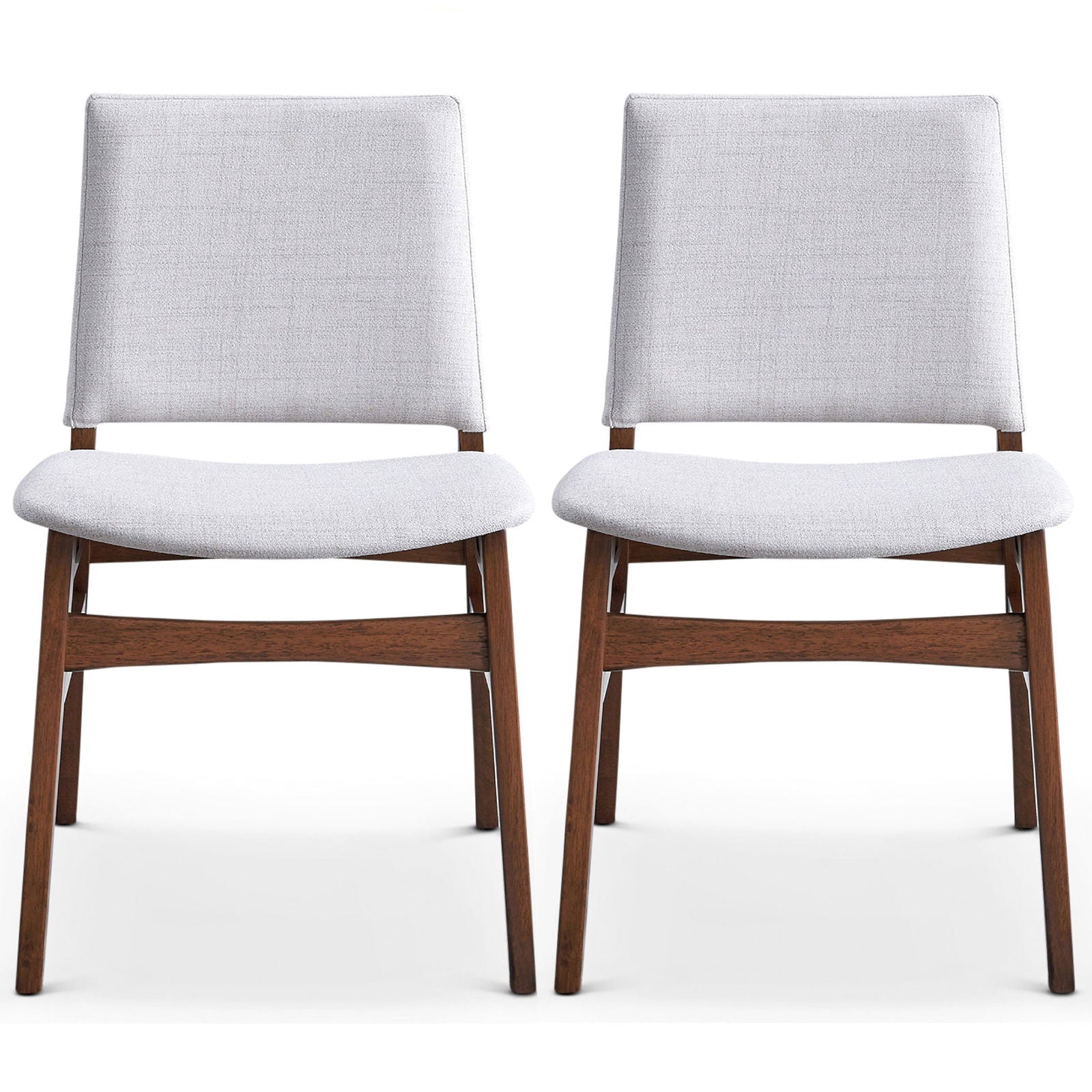 Gregory Fabric Dining Chair (Set of 2) | Light Gray