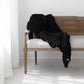 Infinite Chunky Knit Blanket | Minky | Big - Onyx