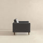 Kendall Velvet Lounge Chair | Grey