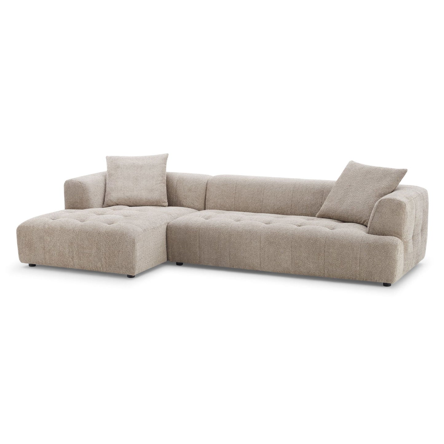 Kingston Boucle Sectional Sofa
