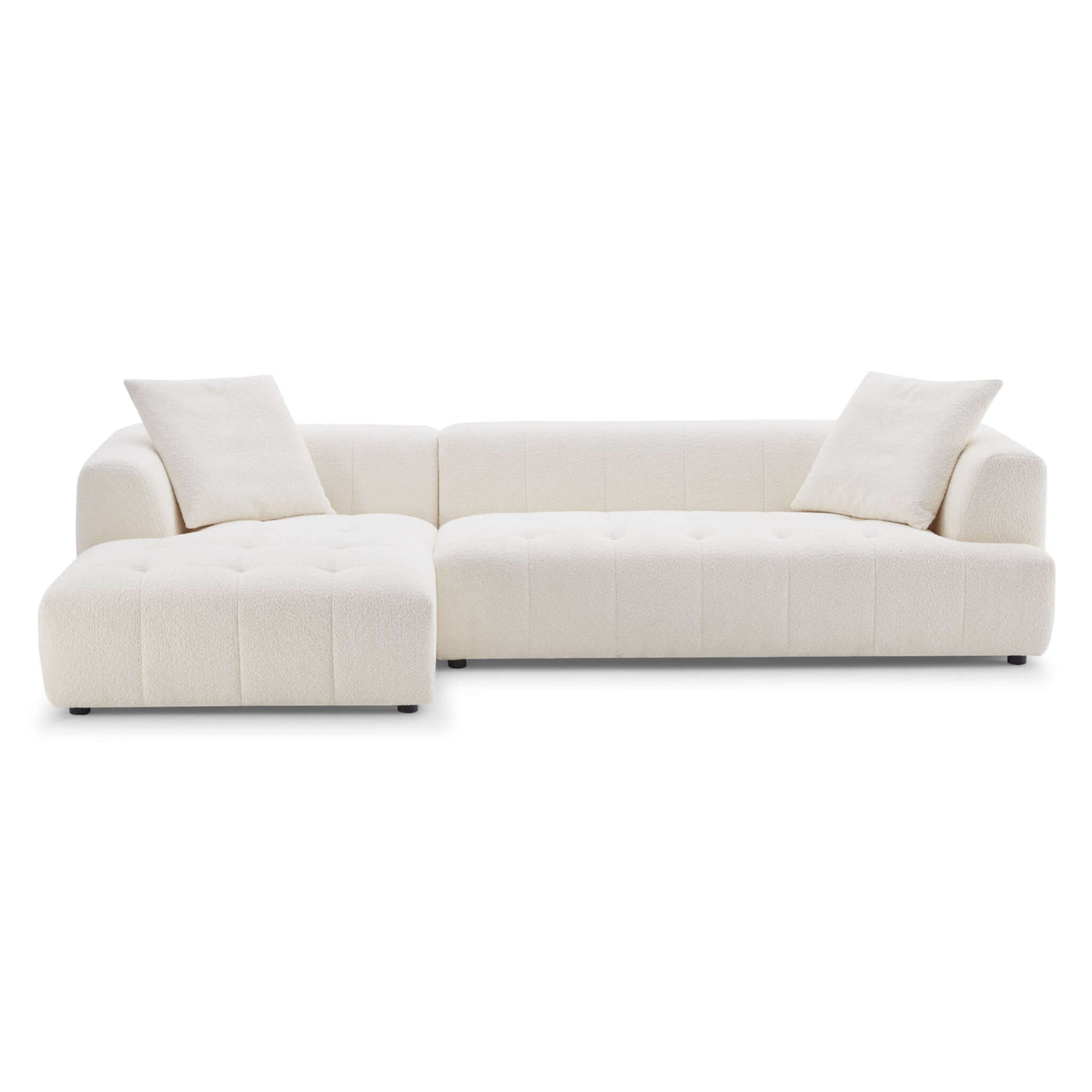 Kingston Boucle Sectional Sofa