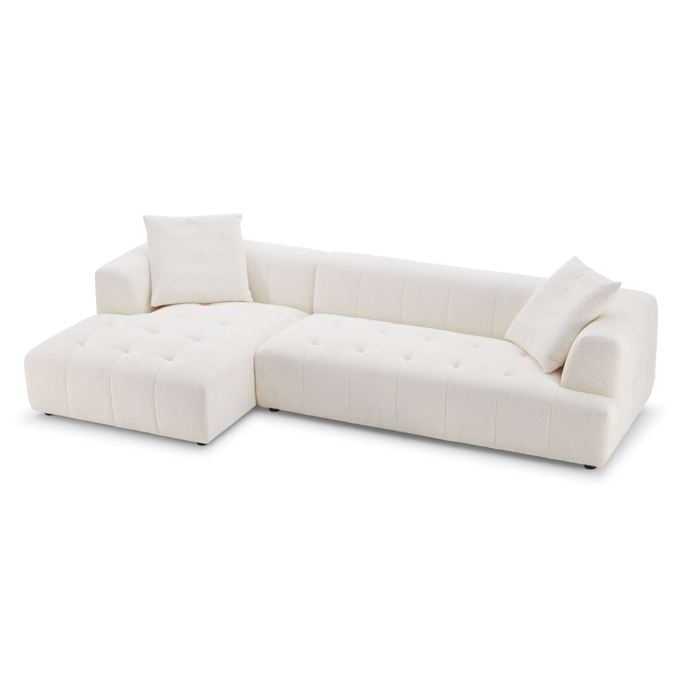 Kingston Boucle Sectional Sofa