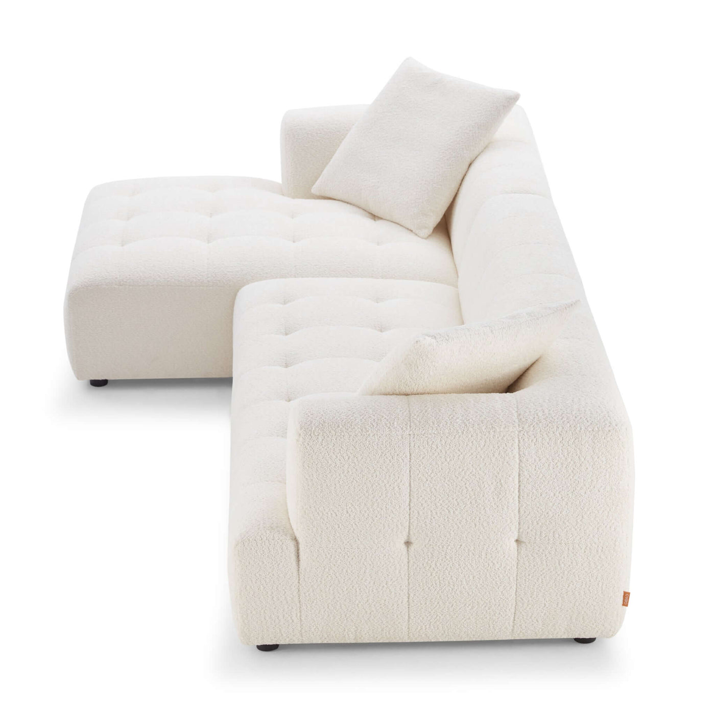 Kingston Boucle Sectional Sofa