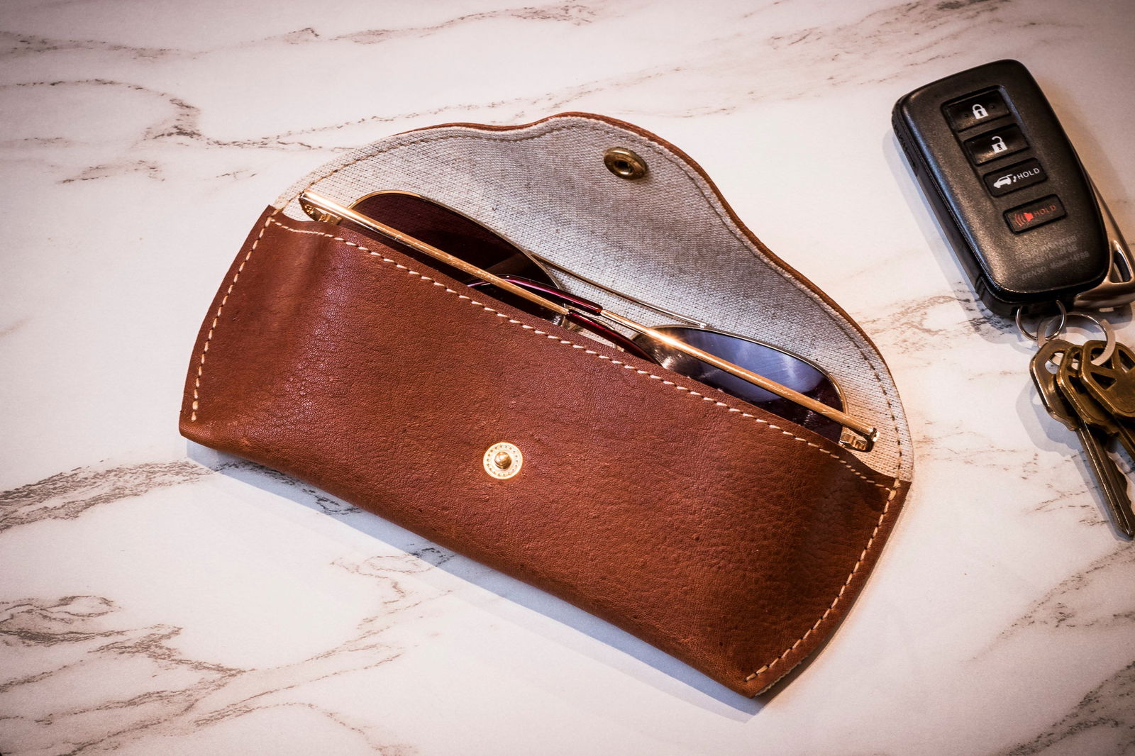 Leather Sunglass Holder